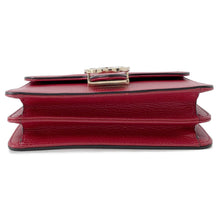 将图像加载到图库查看器中，GUCCI Interlocking G ChainShoulder Bag Red510304 Leather
