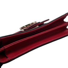 将图像加载到图库查看器中，GUCCI Interlocking G ChainShoulder Bag Red510304 Leather
