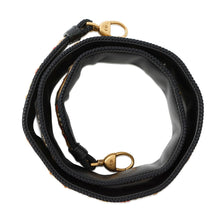 将图像加载到图库查看器中，Dior ★Shoulder Strap Black/Multicolor Canvas Leather
