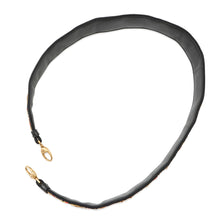 将图像加载到图库查看器中，Dior ★Shoulder Strap Black/Multicolor Canvas Leather
