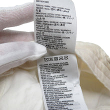 将图像加载到图库查看器中，BALENCIAGA Baseball cap Size L White680748 Cotton100%
