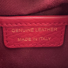 Load image into Gallery viewer, Maison Margiela 5AC bucket bag Red Leather Size Mini
