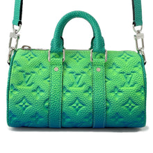 Load image into Gallery viewer, LOUIS VUITTON Keepall GreenM59691 Taurillon Leather Size XS
