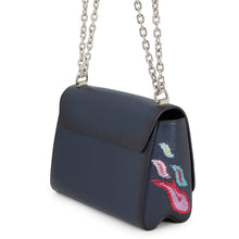 将图像加载到图库查看器中，LOUIS VUITTON ★Twist Navy Epi Leather Sequins Size MM
