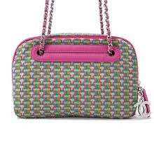 将图像加载到图库查看器中，CHANEL Cocorain Chain Shoulder PinkA93156 Rubber
