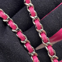 将图像加载到图库查看器中，CHANEL Cocorain Chain Shoulder PinkA93156 Rubber
