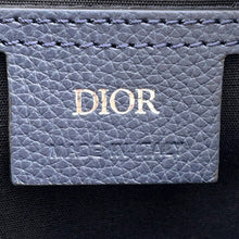 将图像加载到图库查看器中，Dior Shawn Stüssy Collaboration 2020 Cross Body Bag Navy/Black/Red1ESBO013GDS Leather
