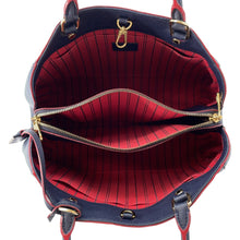 将图像加载到图库查看器中，LOUIS VUITTON Montaigne Marine RougeM42746 Monogram Empreinte Leather Size MM
