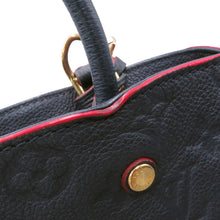 将图像加载到图库查看器中，LOUIS VUITTON Montaigne Marine RougeM42746 Monogram Empreinte Leather Size MM
