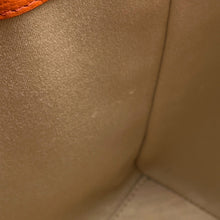 Load image into Gallery viewer, JIMMY CHOO Pegasi 2WAY Bag Orange Leather Size S

