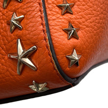 Load image into Gallery viewer, JIMMY CHOO Pegasi 2WAY Bag Orange Leather Size S
