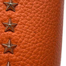Load image into Gallery viewer, JIMMY CHOO Pegasi 2WAY Bag Orange Leather Size S
