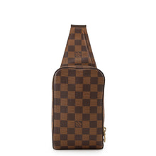将图像加载到图库查看器中，LOUIS VUITTON Geronimos BrownN51994 Damier Ebene Canvas
