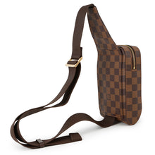 将图像加载到图库查看器中，LOUIS VUITTON Geronimos BrownN51994 Damier Ebene Canvas
