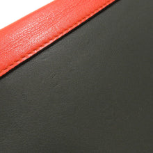 Load image into Gallery viewer, CELINE Pocket Large Flap Chain Wallet Gray/Orange/Pink105213 Leather
