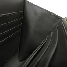 Load image into Gallery viewer, CELINE Pocket Large Flap Chain Wallet Gray/Orange/Pink105213 Leather

