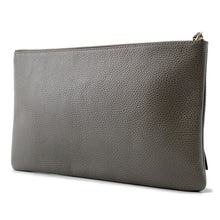 Load image into Gallery viewer, GUCCI Bamboo Tassel Clutch Bag Gray449653 Leather
