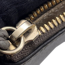 Load image into Gallery viewer, GUCCI Bamboo Tassel Clutch Bag Gray449653 Leather
