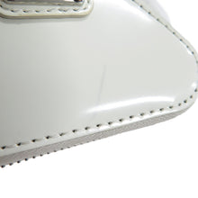 将图像加载到图库查看器中，PRADA Triangle Coin purse White1TL433 Leather

