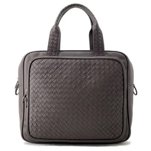 Load image into Gallery viewer, Bottega Veneta Travel Bag Dark Brown211440 INTRECCIATOLeather
