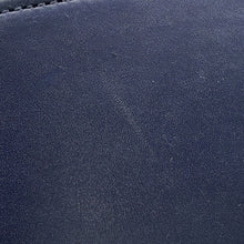 Load image into Gallery viewer, CELINE Luggage shopper Navy/Cream/Light Blue Leather Size micro

