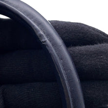 Load image into Gallery viewer, CELINE Luggage shopper Navy/Cream/Light Blue Leather Size micro
