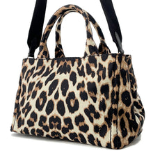 将图像加载到图库查看器中，PRADA Canapa Beige/Black1BG439 Nylon Canvas Size Mini
