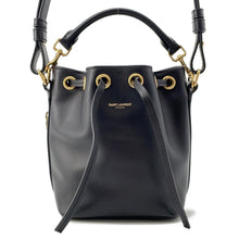 Load image into Gallery viewer, SAINT LAURENT PARIS Emmanuel Shoulder Black40240 Leather
