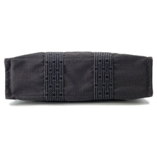 Load image into Gallery viewer, HERMES Her Line Tote Gray Nylon Canvas Size PM
