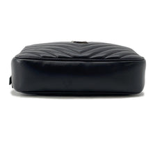 Load image into Gallery viewer, SAINT LAURENT PARIS Roux camera bag Black612544 Leather
