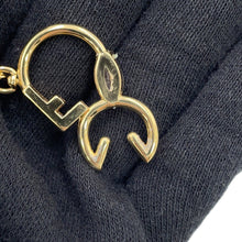 将图像加载到图库查看器中，FENDI Necklace Gold8AK137 Gold Plated Rhinestone
