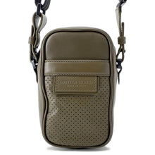 将图像加载到图库查看器中，Bottega Veneta Leggero Punching Shoulder Pouch Khaki566214 Leather
