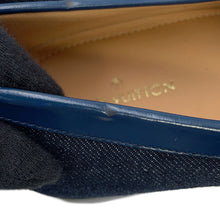 Load image into Gallery viewer, LOUIS VUITTON Saint Germain Line Loafers Navy Denim Size 6
