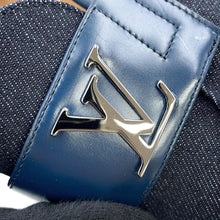Load image into Gallery viewer, LOUIS VUITTON Saint Germain Line Loafers Navy Denim Size 6
