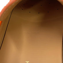 将图像加载到图库查看器中，LOUIS VUITTON Hockenheim Line Driving Shoes Orange Croco embossed leather Size 6.5
