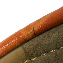 Load image into Gallery viewer, LOUIS VUITTON Hockenheim Line Driving Shoes Orange Croco embossed leather Size 6.5
