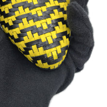 Load image into Gallery viewer, LOUIS VUITTON Rhapsody Line EncreBoots Black/Yellow Leather Size 36
