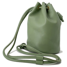 Load image into Gallery viewer, LOEWE Sailor Shoulder Bag GreenA734Z18X11 Leather Size Small
