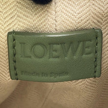 Load image into Gallery viewer, LOEWE Sailor Shoulder Bag GreenA734Z18X11 Leather Size Small
