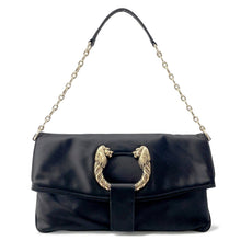 Load image into Gallery viewer, BVLGARI Leoni 2WAYBag Black Satin
