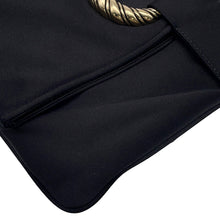 将图像加载到图库查看器中，BVLGARI ★Leoni 2WAYBag Black Satin
