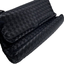 Load image into Gallery viewer, Bottega Veneta ChainShoulder Bag Black INTRECCIATOLeather

