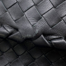 Load image into Gallery viewer, Bottega Veneta ChainShoulder Bag Black INTRECCIATOLeather
