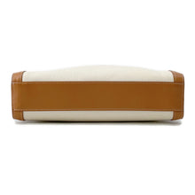 将图像加载到图库查看器中，CELINE Vertical hippopotamus Natural/Tan192082 Canvas Leather Size Small
