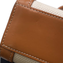 将图像加载到图库查看器中，CELINE Vertical hippopotamus Natural/Tan192082 Canvas Leather Size Small
