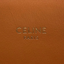 将图像加载到图库查看器中，CELINE Vertical hippopotamus Natural/Tan192082 Canvas Leather Size Small

