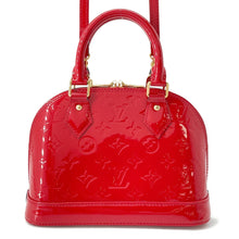 Load image into Gallery viewer, LOUIS VUITTON Alma CeriseM90174 Monogram Vernis Leather Size BB
