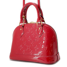 Load image into Gallery viewer, LOUIS VUITTON Alma CeriseM90174 Monogram Vernis Leather Size BB
