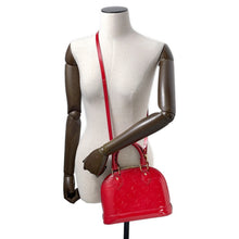 Load image into Gallery viewer, LOUIS VUITTON Alma CeriseM90174 Monogram Vernis Leather Size BB
