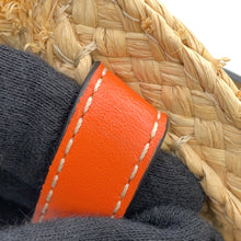Load image into Gallery viewer, LOEWE Gate Shoulder Beige/Orange329.13.U62 Raffia Leather Size Mini
